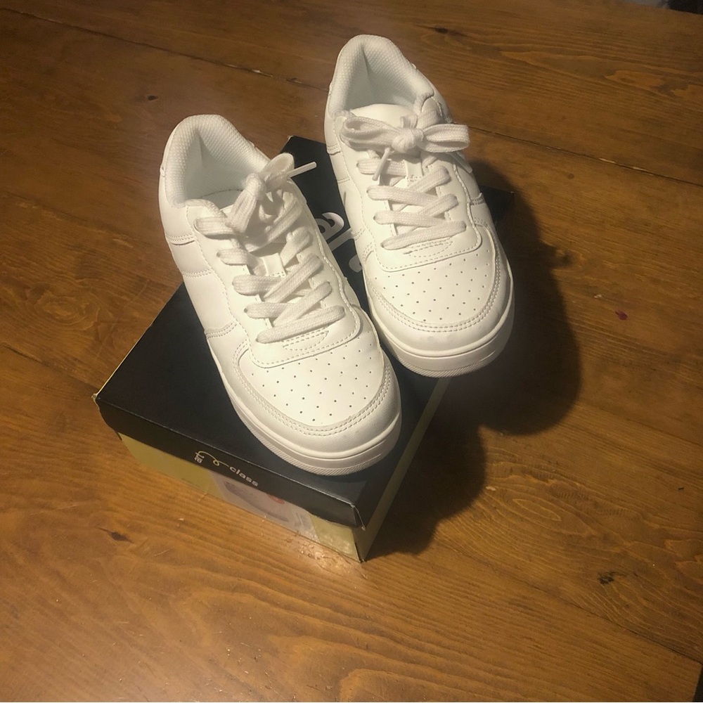 Art Class Kids' Benni Court Sneakers White Size 3